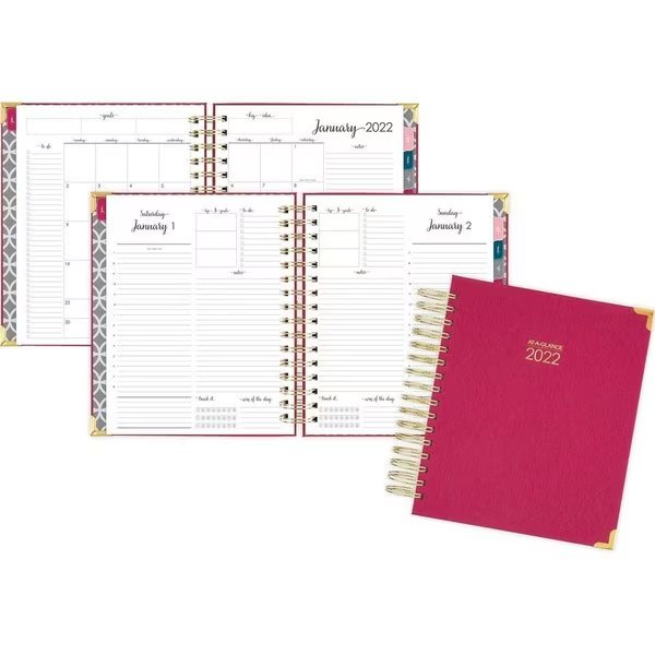 Planner, Day-Mth, Berry, At-A-Glance, Mfr#: AAG609980659